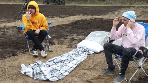 Mr. Beast spends 50 hours buried alive 😱