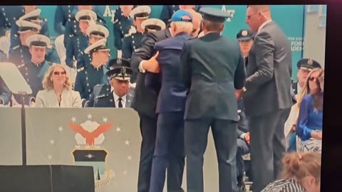 Bumbling Biden @ Air Force Graduation 6/1/23