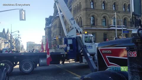 Canadian Trucker Freedom Convoy Video Compilation