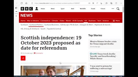 Scottish Independence referendum 3 England 0