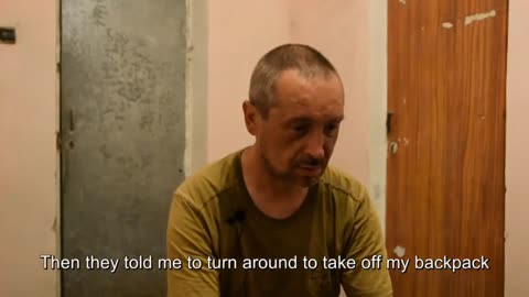 Captive AFU soldier Nikolai Dryna tell about the bad morale and poor arming of his unit