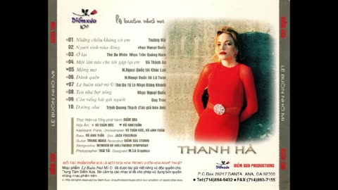 Lệ Buồn Nhớ Mi - Thanh Hà