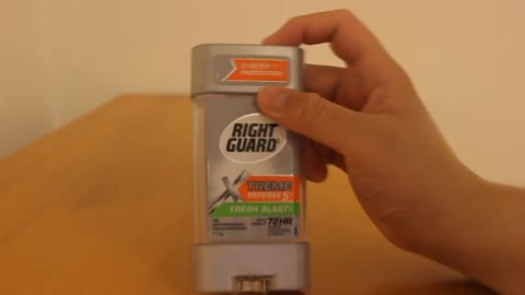 Right Guard xtreme defense 5 product review fresh blast Part 2, completely random review