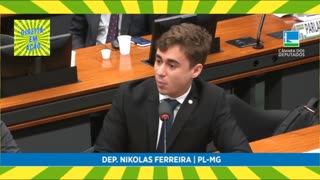 NIKOLAS FERREIRA SURPREENDE, FAZ FORTE DISCURSO E CALA A ESQUERDA.