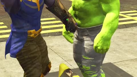 GTA V Hulk vs Gaints Slap Battle, who is stronger ?🔥 shorts