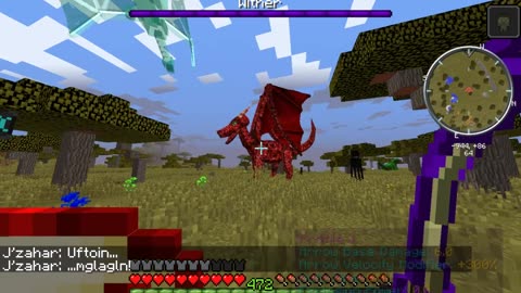 Minecraft Rulecraft Ep 1024 defeat the great fire drake