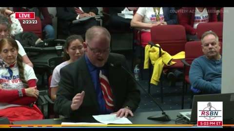 Col. Mills presents at AZ Senate Election Hearing 2-23-23