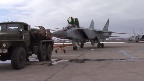 MIG-31 Somewhere In Russia ‘Vorkuta’, Equipping And Receiving Combat Orders