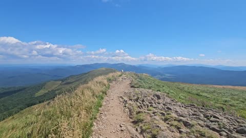 Bieszczady Wędrówka Grzbietem Połoniny Caryńskiej