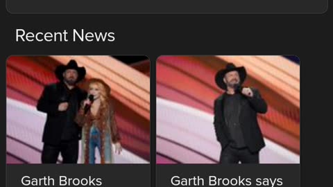 Garth Brooks, has been dog poo back stabber