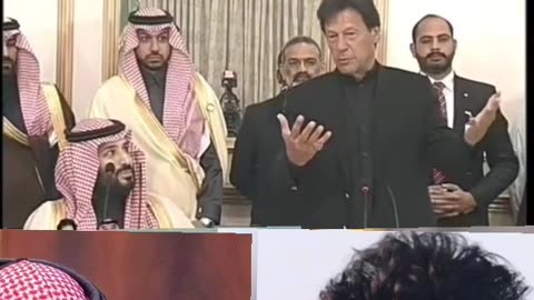 Imran Khan with Muhammad bin Salman