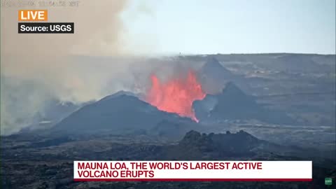 Mauna Loa, the World’s Largest Active Volcano Erupts