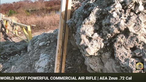 WORLD MOST POWERFUL COMMERCIAL AIR RIFLE | AEA Zeus .72 Cal