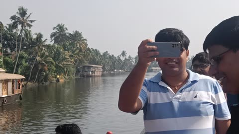 Vembanand lake, Kochi, Kerala , India