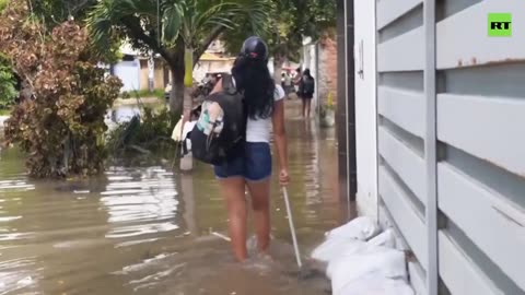 Heavy Rains Inundate Northwestern Peru