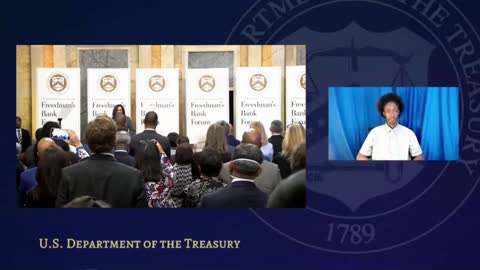 0101. Vice President Harris Delivers Remarks at the Freedman's Bank Forum