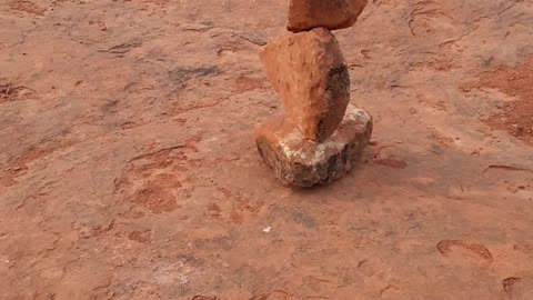 Bell Rock Sedona, Arizona on Feb 17th, 2023 Hiking in 27 degree weather.