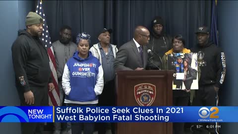 Suffolk Police seek clues in 2021 West Babylon fatal shooting