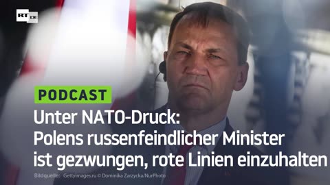 Unter NATO-Druck: Polens russenfeindlicher Minister ist gezwungen, rote Linien einzuhalten