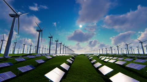 Clean renewable energy production field