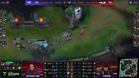 HLE vs T1 | Highlight 08.29 | Woori Bank 2024 LCK Summer Playoffs