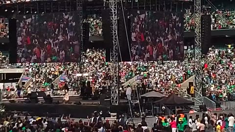 The moment pastor Jerry Eze entered NSPPD UNITED KINGDOM Twickenham Stadium 🏟️