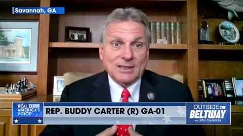 Rep. Buddy Carter Talks About His Visits to The Border vs. Kamala Harris