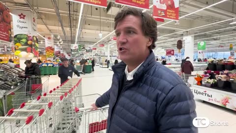 Tucker Makes Shocking Discovery About Grocery Prices in Russia