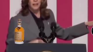 Kamala is drunk again.