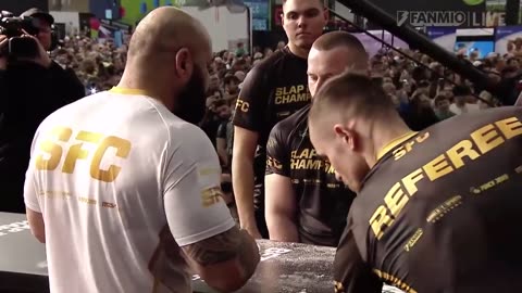 The HARDEST Slaps From Slap Fighting Championship