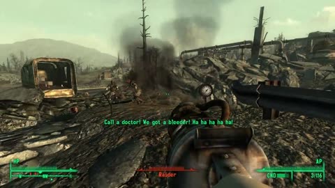 ZippyLabs: Fallout 3 Centaur spit test, confusion effect.