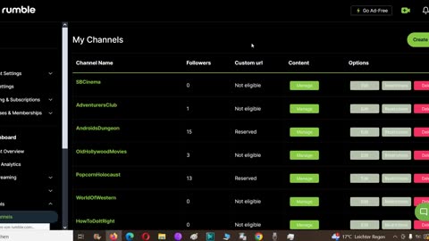 How To Rumble - How To open a second Channel on Rumble ( 2024 )