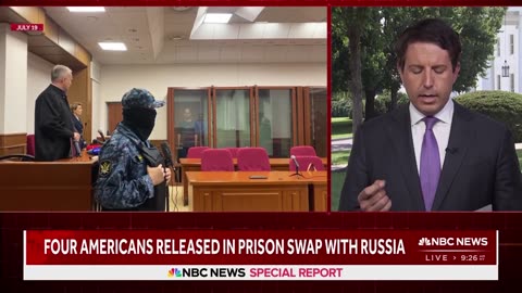 *BREAKING*: Evan Gershkovich and Paul Whelan released in prisoner swap with Russia