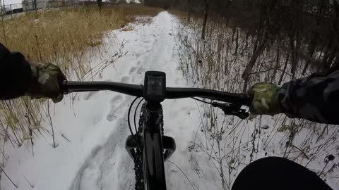 Oakhill winter Fat bike part 1 011821