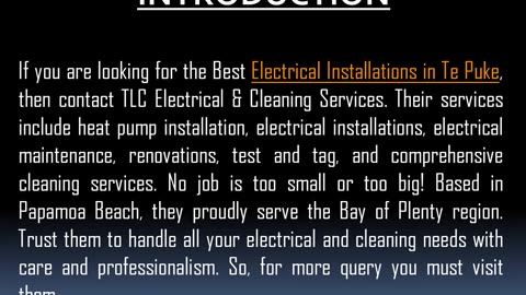 Best Electrical Installations in Te Puke