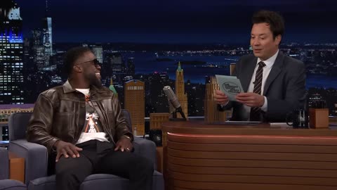 Kevin Hart Says Jimmy's Song About Him Upset His Son, Talks Fight Night and Viral US Open Video