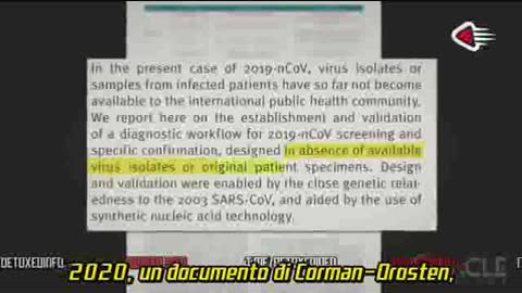 Dr. CORBETT:Virus mai stato isolato e Test PCR si basa su modello di virus creato al computer