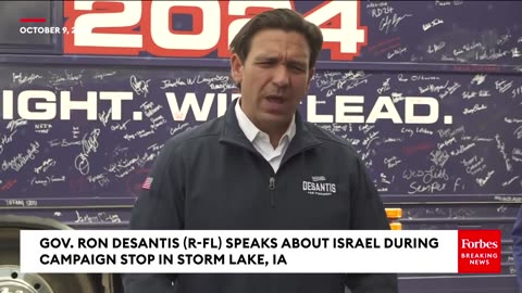 Ron DeSantis Asked Point Blank About Nikki Haley Out Fundraising Him And Leading Him In Latest Polls