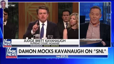 Gutfeld blasts Matt Damon for mocking Kavanaugh on 'SNL'