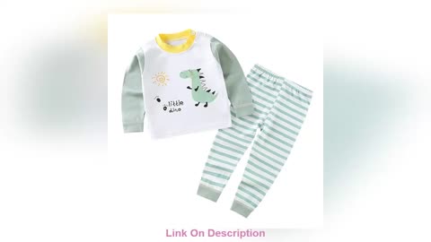 Review Children Kids Clothes Sets Boys Girls Suit Pajama