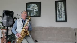 DANCE MONKEY tenor sax