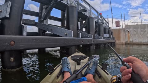 Kayak fishing Cape Canaveral