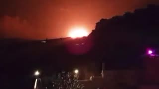 Large Shockwave in Lebanon after Israeli bombing