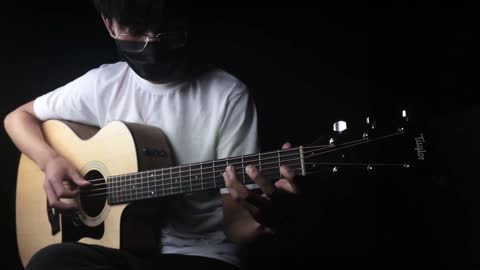 Slow Dancing in a Burning Room (John Mayer) - Moainba Jamir (Fingerstyle Cover)