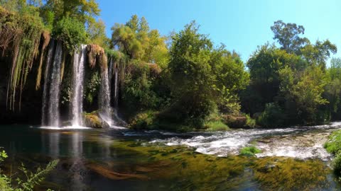 Nature Waterfall Short Video ,Water Sounds, relaxing nature