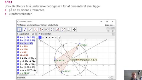 R1 Geometri Innsenter og omsenter