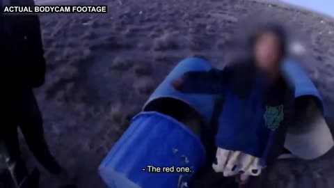 SHOCKING FOOTAGE RELEASE SHOWS UTAH POLICE FINDING YOUNG GIRLS STUFFED INSIDE 50 GALLON BARRELS AT THE PROPERTY BELONGING TO DOOMSDAY CULT PEDOPHILES