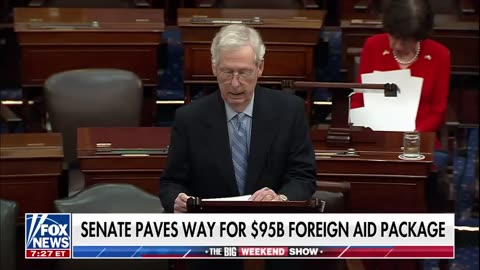 Senate one step closer to passing _massive aid package_ for Israel_ Ukraine