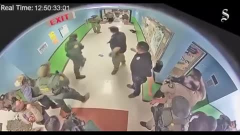 New Uvalde Vid Shows Cops Running From Gunfire, Pausing For Hand Sanitizer While Kids Bleed Out