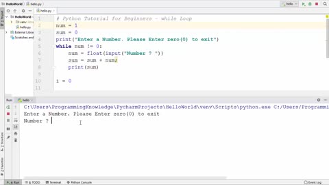 Python Tutorial for Beginners 18 - Python while Loop